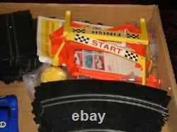 ELDON 2in1 Race and Drag 1/32nd Scale Slot Car Race Set