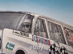 Fast Eddie Schartman 1964 Mercury Comet Original Art Artwork Drag Racing Car