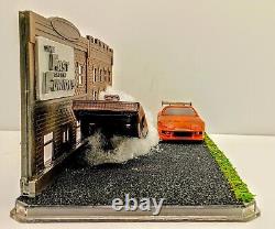 Fast & The Furious Drag Race 132 Scale Diecast Custom Diorama Display