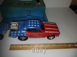 Hasbro Old Glory Stick Shifter Drag Racing Set OLD GLORY CAR & GREMLIN Lot