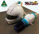 Helmet Fresh Air Blower Fan Kit Speedway Burnout Drag Race Car Ford Holden