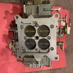 Holley 4779 Double Pumper 750 cfm Carb drag race car sbc bbc 350 383 406 396