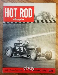 Hot Rod 1948 Scta El Mirage Dirt Track Roadster Racing 1936 Ford Custom Pinup