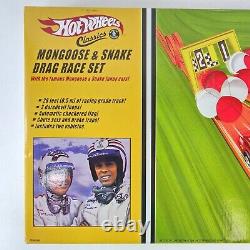 Hot Wheels Classics MONGOOSE & SNAKE DRAG RACE SET #H9604 Mattel 2005 NEW SEALED