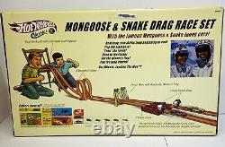 Hot Wheels Classics Mongoose & Snake Drag Race Set #H9604, 2005, NIB! Sealed