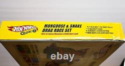 Hot Wheels Classics Mongoose and Snake Drag Race Set Open Box