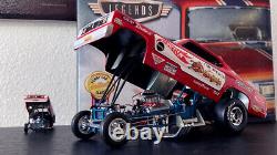 Hot Wheels Legends Mongoose Funny Car Tom McEwen 124 &164 Plymouth duster NEW