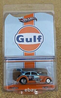 Hot Wheels RLC Gulf Volkswagen Drag Beetle 579/4000 Super Fast Shipping 5A