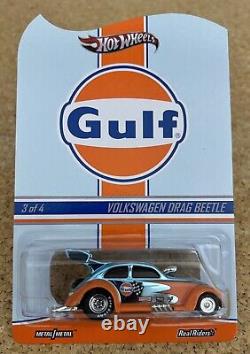 Hot Wheels RLC Gulf Volkswagen Drag Beetle 579/4000 Super Fast Shipping 5A