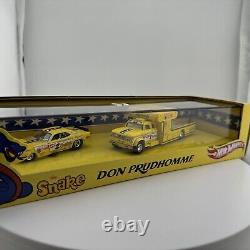 Hot Wheels RLC The Snake Don Prudhomme 2 Car Dragster & Hauler Set 427/5000