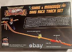 Hot Wheels Snake & Mongoose Demons Drag Strip Race Track