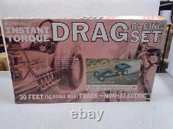 Hubley NO. 4507-1800 Instant Torque Drag Race Set Mint In Box