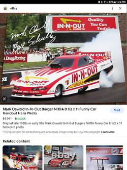 In-n-out drag racing funny car drawing super rare