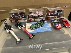 John Force Auto World Slot Car NHRA Pro Racing Drag Strip Mac Tools 2012 Release