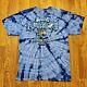 Kenny Koretsky Racing Shirt Men Tie Dye Blue Powerade Nitro Fish Y2k Drag Racing