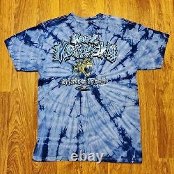 Kenny Koretsky Racing Shirt Men Tie Dye Blue Powerade Nitro Fish Y2K Drag Racing