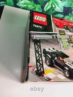 LEGO SPEED CHAMPIONS Chevrolet Camaro Drag Race (75874) 1969 & 2016 Model Cars