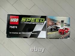 LEGO Speed Champion Chevrolet Camaro Drag Race Set 75874 New Factory Sealed