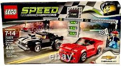 LEGO Speed Champions 75874 Chevrolet Camaro Drag Race Set New Sealed 445 Pcs