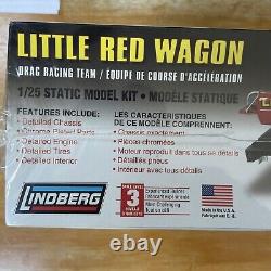 LINDBERG LITTLE RED WAGON DRAG RACING TEAM 125 sealed