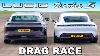 Lucid Air V Porsche Taycan Turbo S Drag Race