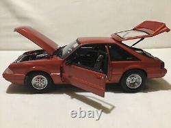 MUSTANG DRAG COPPER FORD FOX BODY 1989 500 pcs MADE 1/18 GMP RARE G1801827