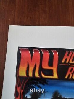 MY HOT ROD GENERATION Original Art Artwork By T. Frederick Drag Racing HOT RODS