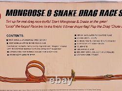 Mattel Hot Wheels Mongoose & Snake Drag Race Set Vintage 1993 New Sealed