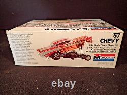 Monogram 1957'57 WILD FIRE CHEVY FUNNY CAR 1975 NO 2203 UNBUILT NICE