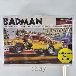 Monogram Classics BADMAN 1955 Chevy Street Funny Car Drag Gasser Model Kit 124