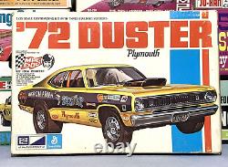 Mpc 1972 Plymouth Duster Arlen Venke Kit#1-7226-225 1/25 Amt Complete/started