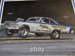 Mr. Norm's Grand Spalding Dodge 1965 Coronet Original Art Drag Racing Frederick