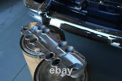 NAVARRO Dual Carburetor Intake Manifold FOR FLATHEAD V8 Hot Rod Custom scta 2x2