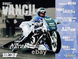 NHRA Doug Vancil 19 Diecast VANCE & HINES Drag Bike Motorcycle TOP FUEL Harley