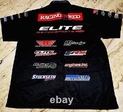 NHRA Erica Enders ELITE Used Crew Shirt RARE Jersey PRO STOCK Drag Racing XL