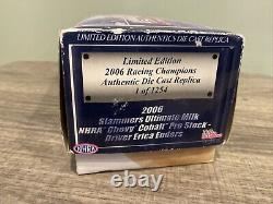 NHRA Erica Enders SIGNED AUTO PRO STOCK SLAMMERS 124 2006 RACING CHAMPIONS