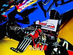 NHRA JOHN FORCE 124 Diecast NIGHT UNDER FIRE Funny Car NITRO Drag Racing 2023