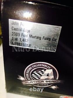 NHRA John Force 124 Diecast NITRO Funny Car CASTROL EDGE Top Fuel DRAG RACING