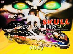 NHRA Mike Ashley 116 MILESTONE Diecast NITRO Funny Car SKULL Drag Racing RARE