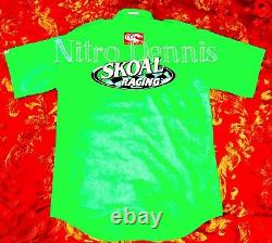 NHRA Ron Capps DON Snake PRUDHOMME Funny Car NITRO CREW Shirt JERSEY Large