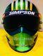 Nhra Tony Pedregon Race Worn Used Helmet Funny Car Nitro Rare Drag Racing Signed