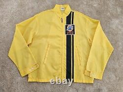 NOS Deastock Drag Racing Jacket Hustle Stuff Cap N Jac Windbreaker