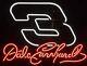 Nascar #3 Dale Drag Racing Car 24x20 Neon Light Sign Lamp Wall Decor Display