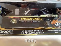 New 118 1972 Cuda. Motown Missile. #10 in Commemorative Series. Limited Ed