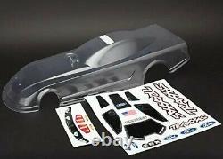 New Traxxas Body Ford Mustang Clear Decals Funny Car TRA6911 6911 Drag Racing