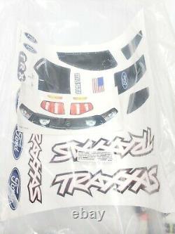 New Traxxas Body Ford Mustang Clear Decals Funny Car TRA6911 6911 Drag Racing