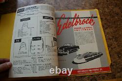 Original 1951 HOT ROD auto Catalog Ford Drag Racing scta Dirt Track Vintage car