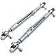 Pair Front End Tubular Travel Limiters Weld-on Quick Adjustable Drag Race Car