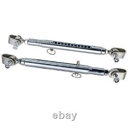Pair Front End Tubular Travel Limiters for Drag Racing Car for Universial Use
