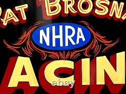 Personalized HAND PAINTED Sign NHRA Drag Racing Race Car Garage Shop Collectible